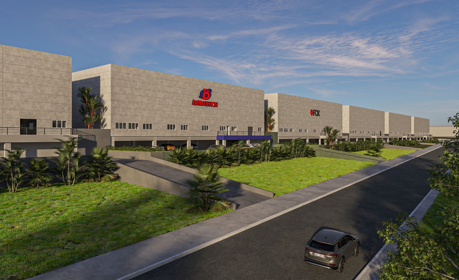 Bloco de hangares comerciais SNDD